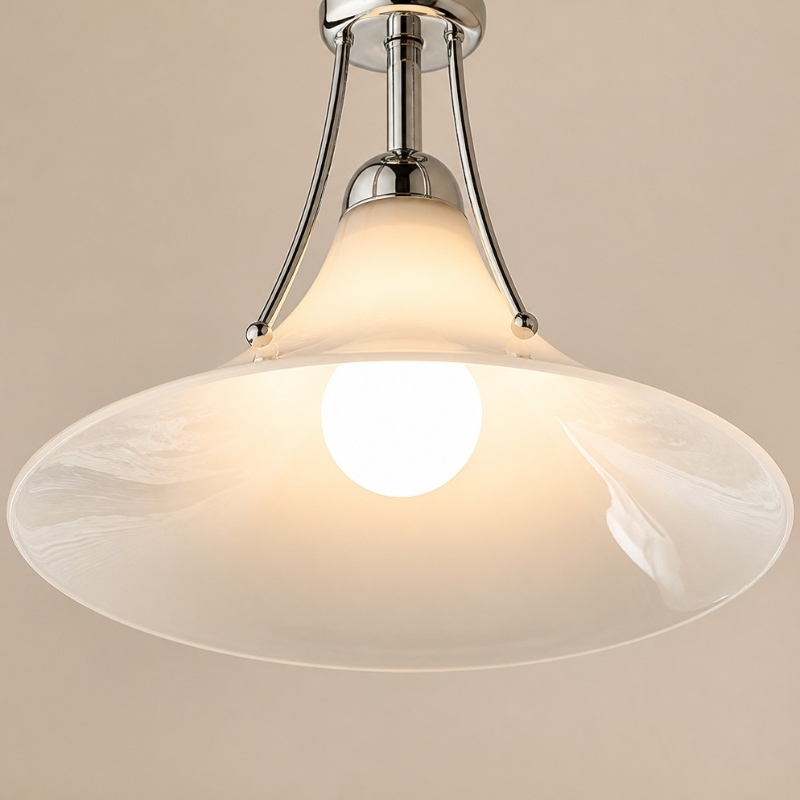 Lampada da soffitto Kallera Magnolia con luce calda