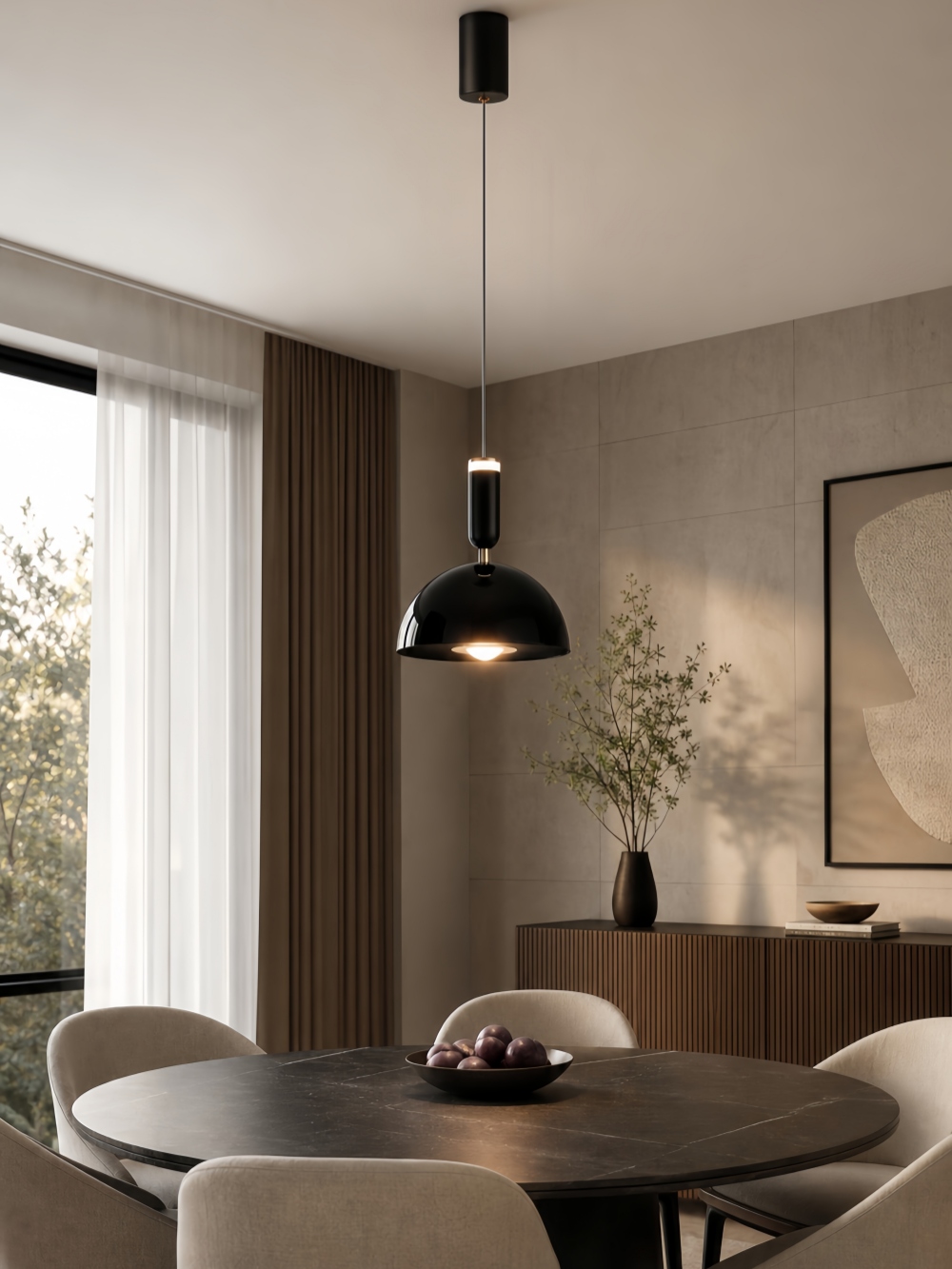 Veridia hanglamp in modern interieur