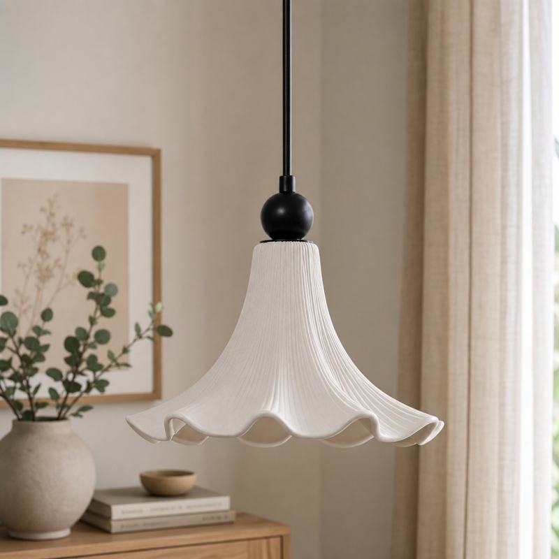 Cazelle hanglamp detail in interieur