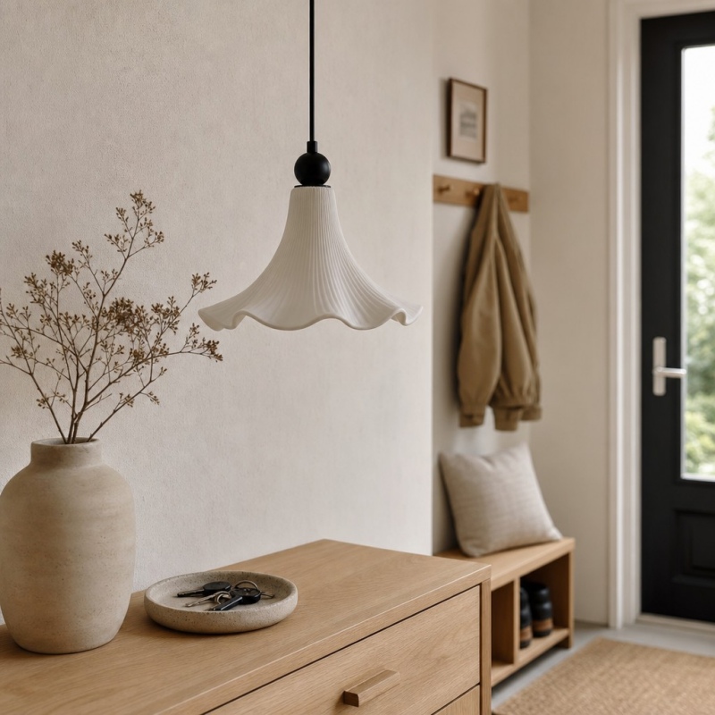 Cazelle hanglamp in entree