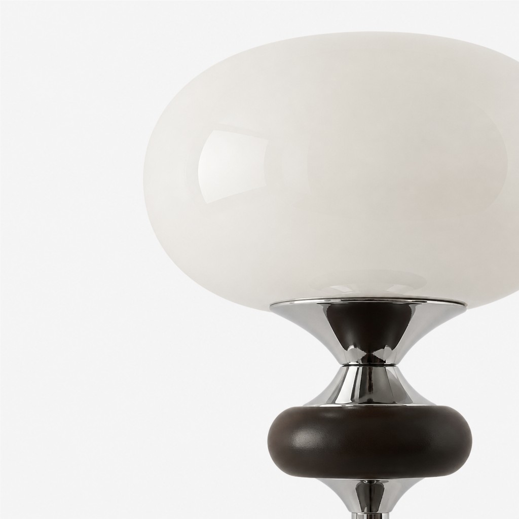 Close-up van de glazen bol