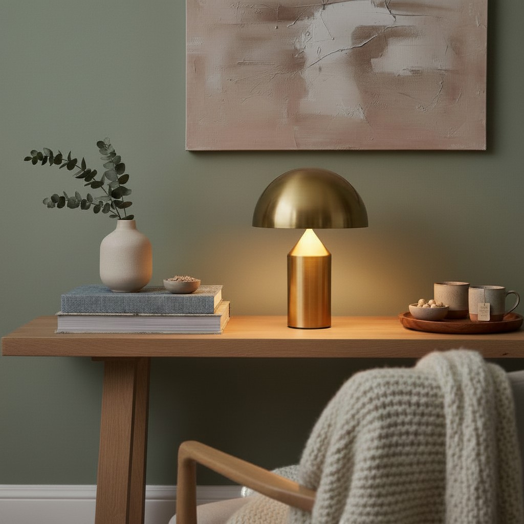 HaloVell lamp ingeschakeld