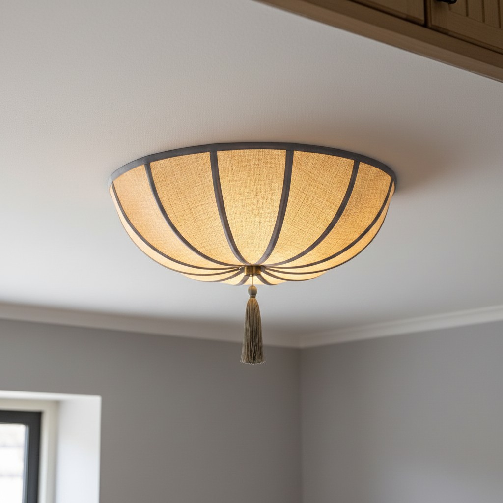 Valoflor plafondlamp ingeschakeld