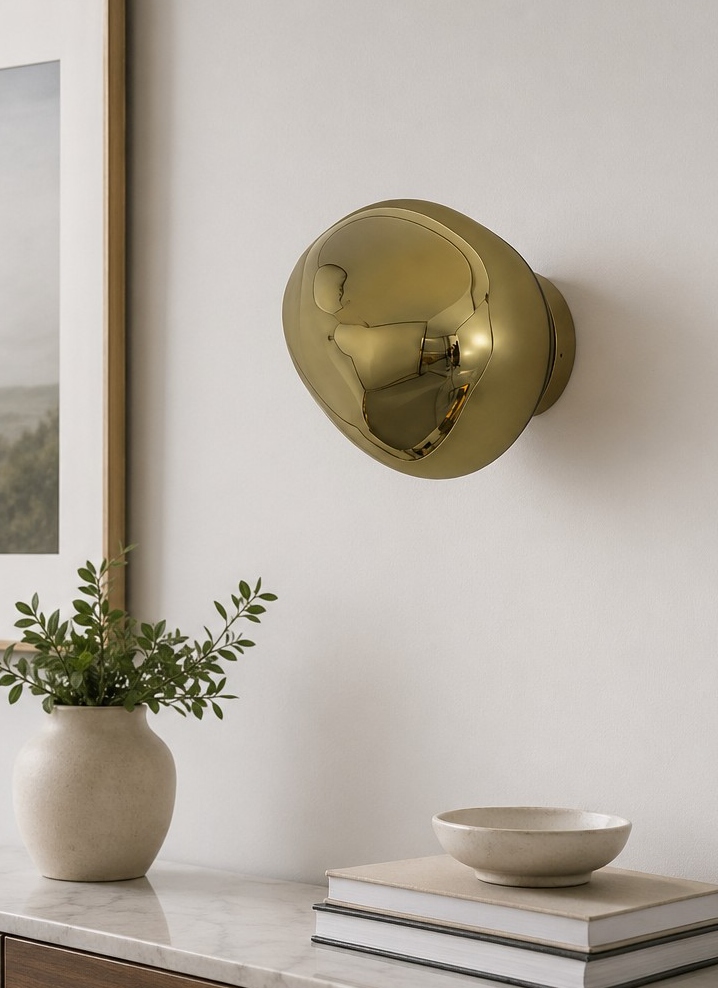 Lava wandlamp uitgeschakeld