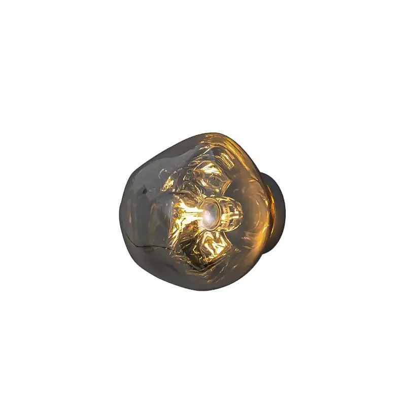 Rookgrijze Lava wandlamp