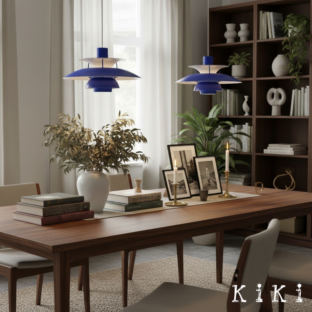 Gelaagde hanglamp in neutrale kleur