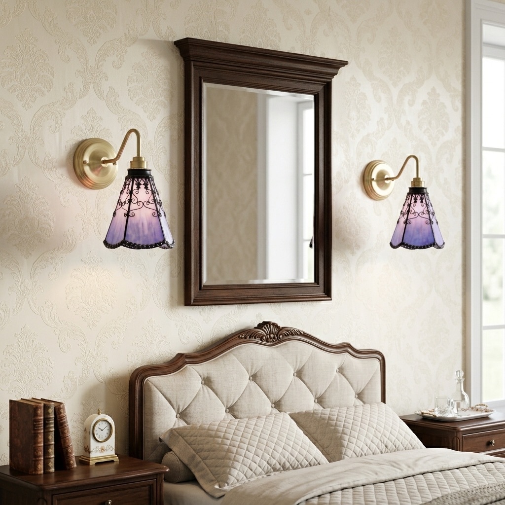 Wall lamp room scene