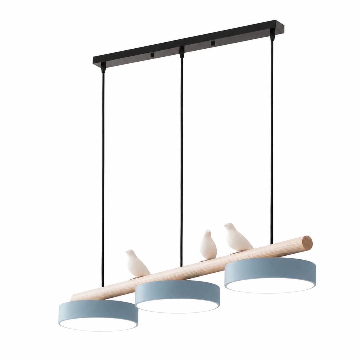 Blue Sienna Bird Pendant Light
