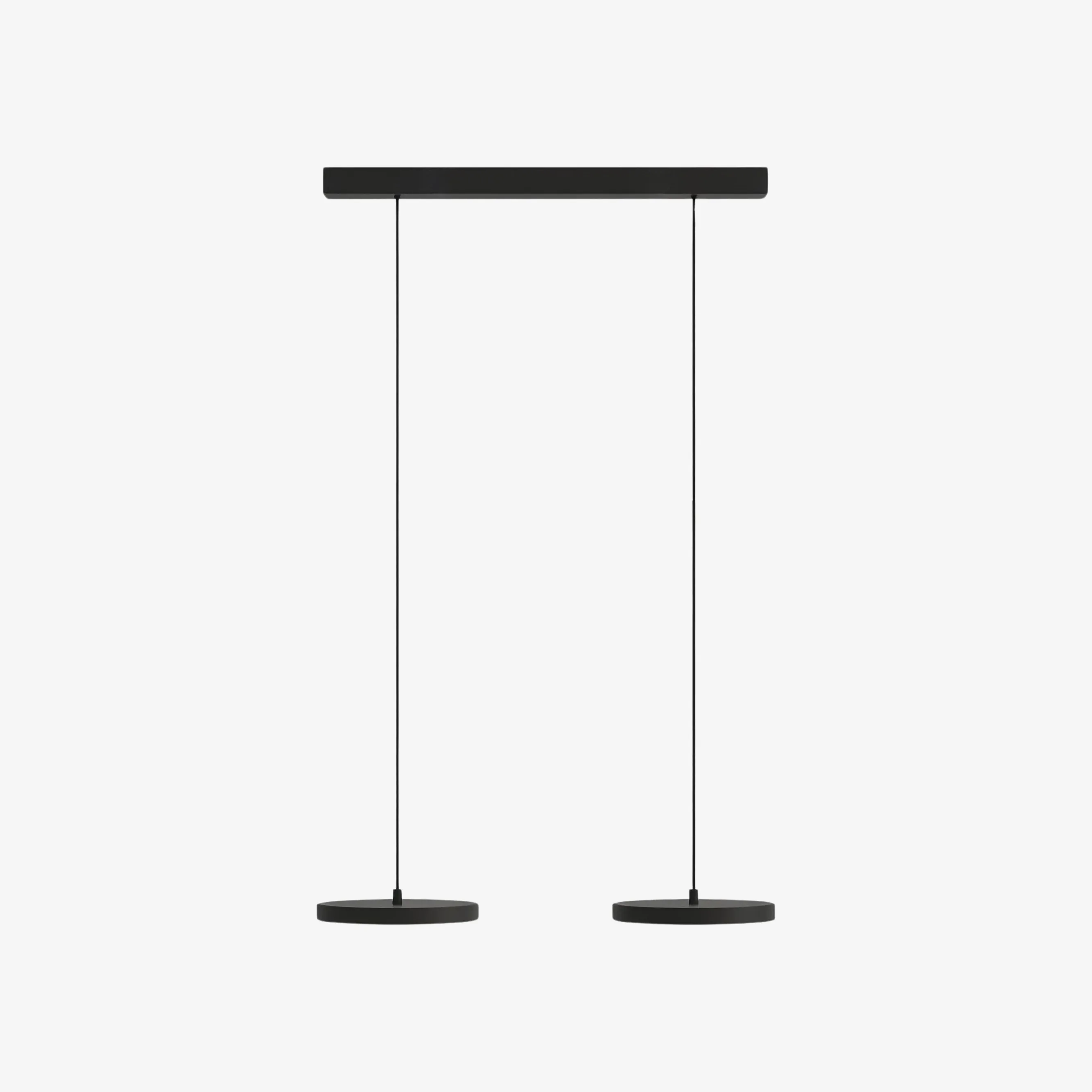 Zwarte Feranox-hanger, 2 koppen