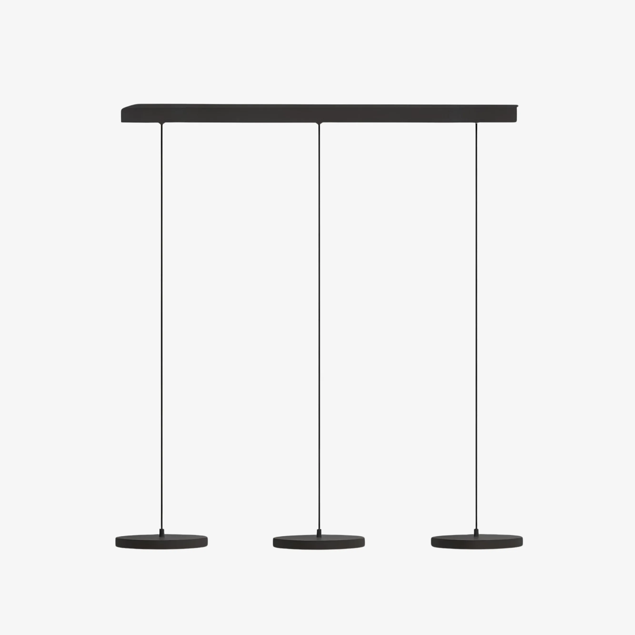 Zwarte Feranox-hanger, 3 koppen