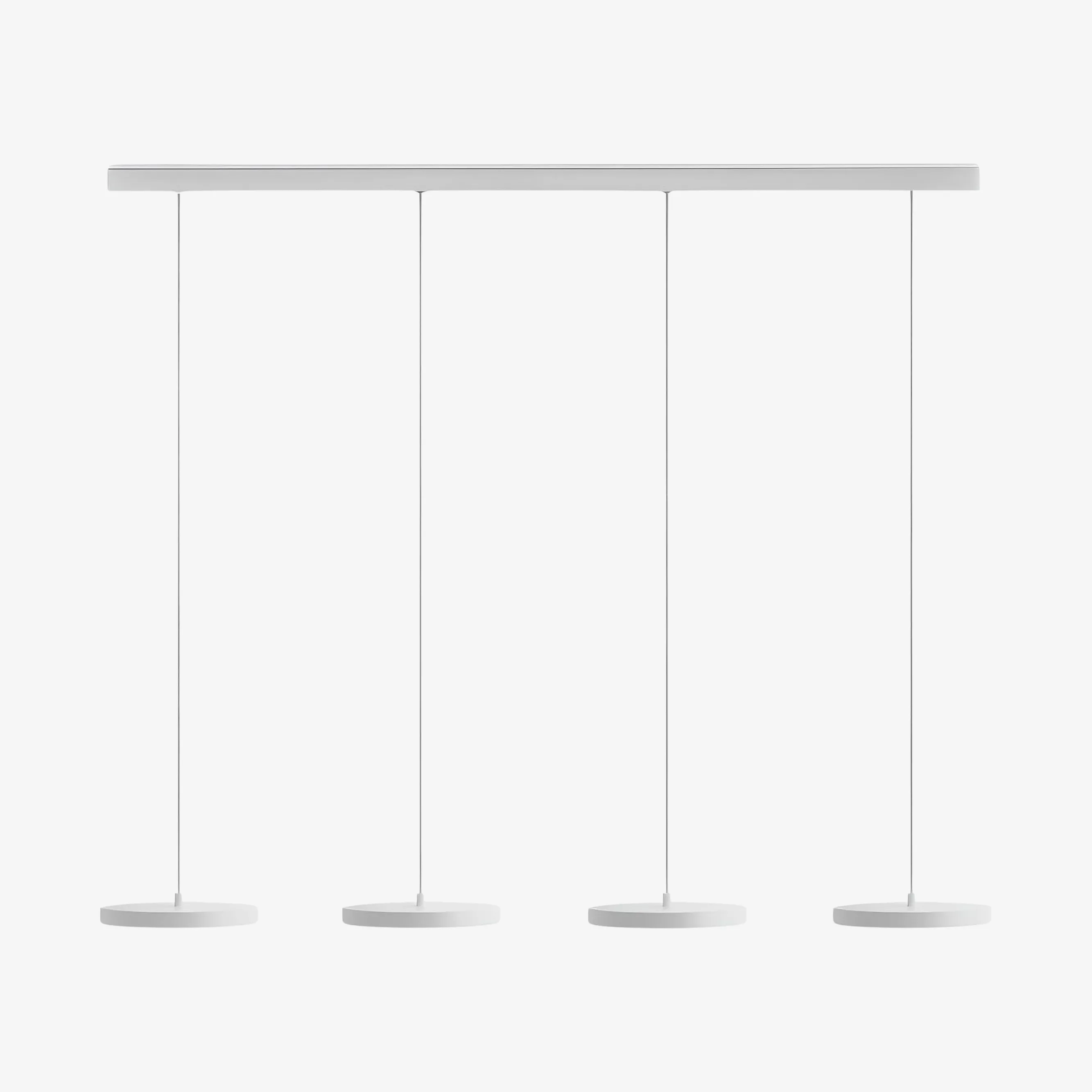 Witte Feranox-hanger, 4 koppen