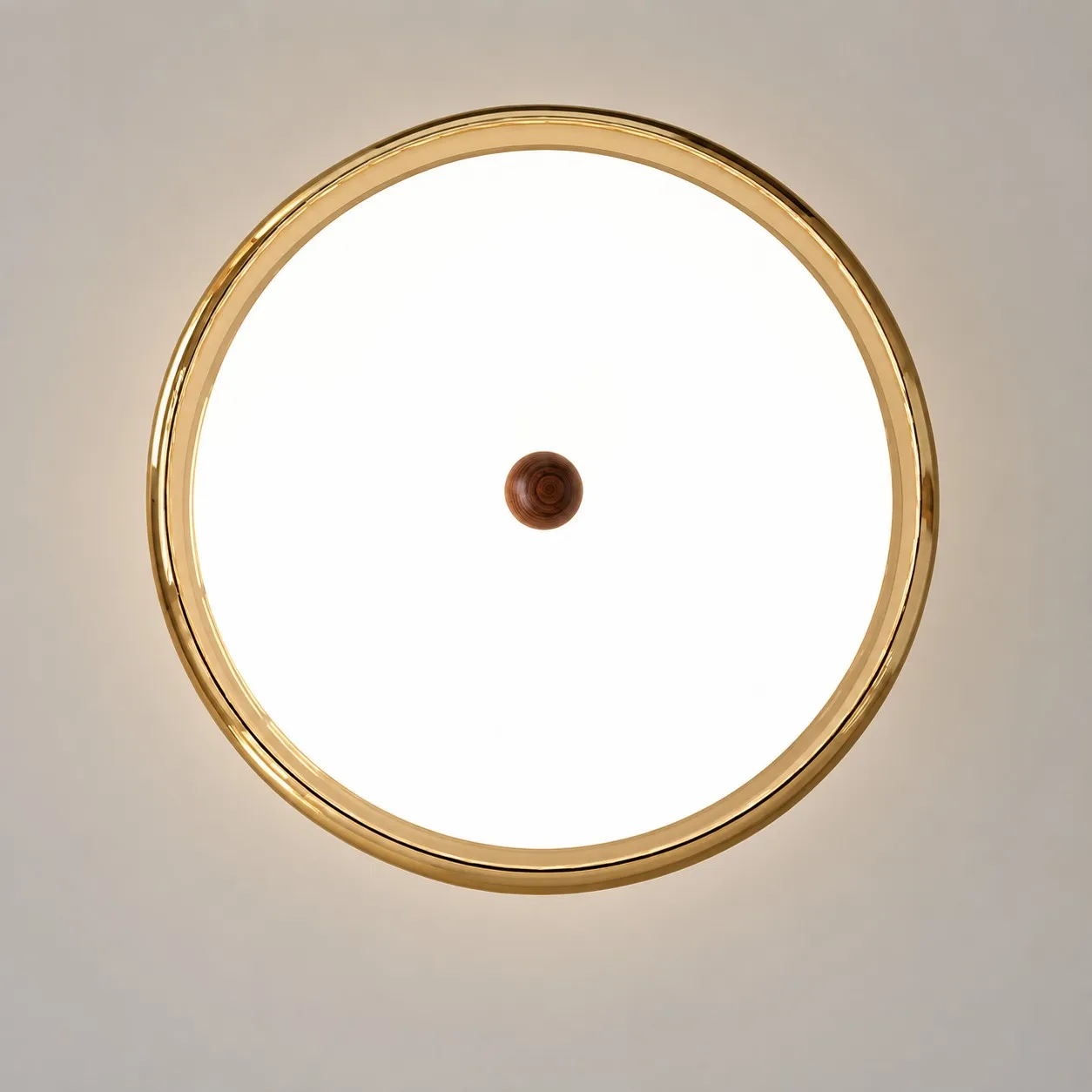 Veloura glass disc underside detail