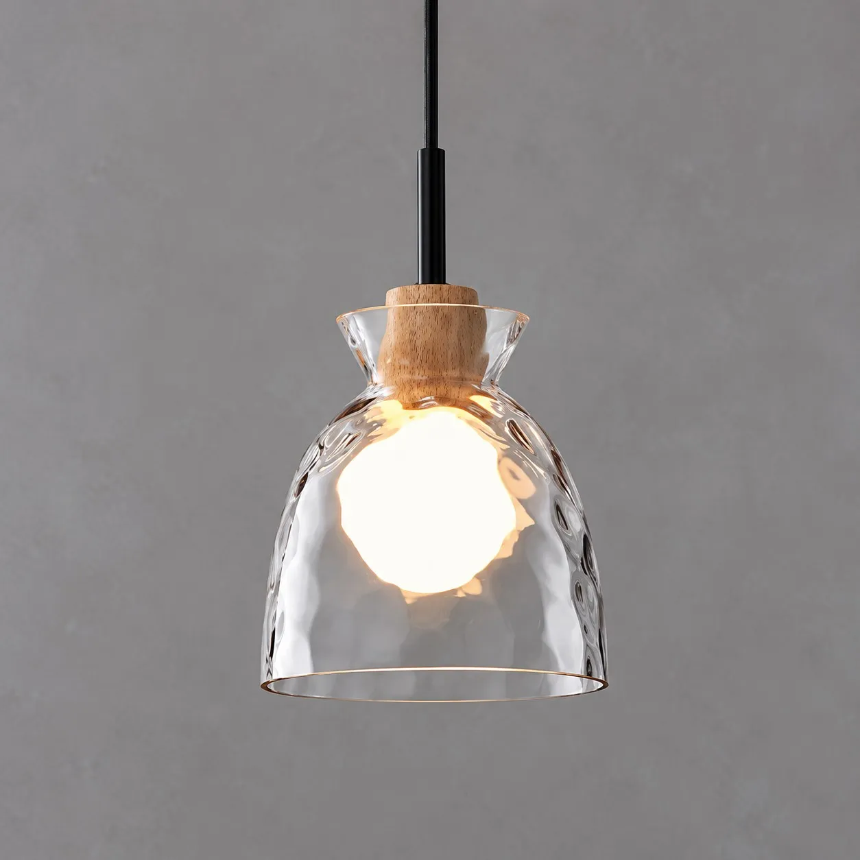 Sculpted Shade Style B pendant light
