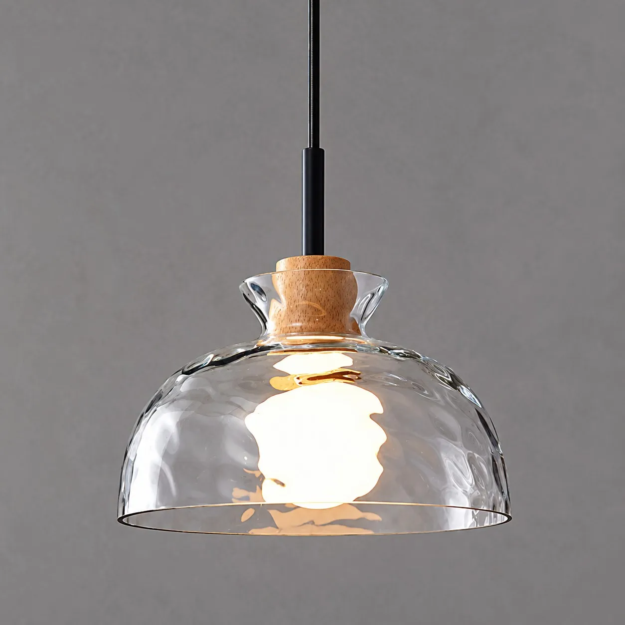 Sculpted Shade Style A pendant light
